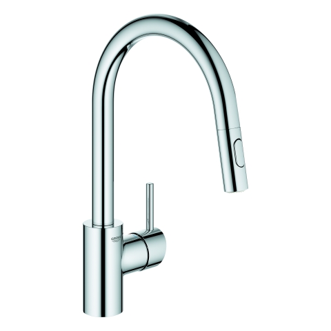 GROHE EH-SPT-Batterie Concetto 31483_2 h. Ausl. azb.Spülbrause chrom