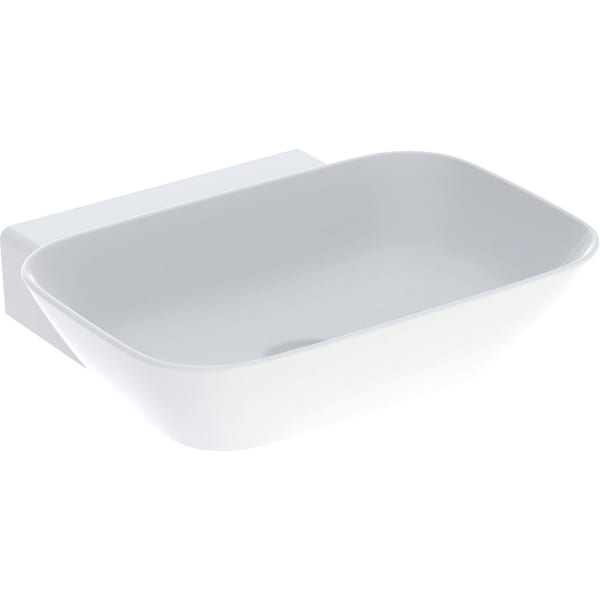 Geberit ONE AS-WT, Schalenform, 50x42,5 cm o. Hl., o. Ül., weiß, KeraTect
