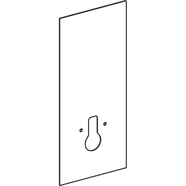 Geberit Frontverkleidung für Geberit Monolith für Wand-WC 114cm Glas schwarz