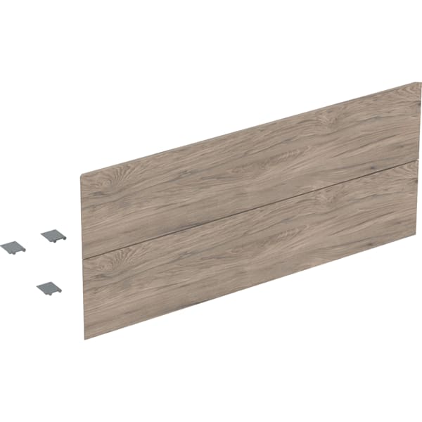 Geberit Set Schubl.-Frt für ONE US, 2 Schubl. für WT B: 120cm, Nussbaum hickory