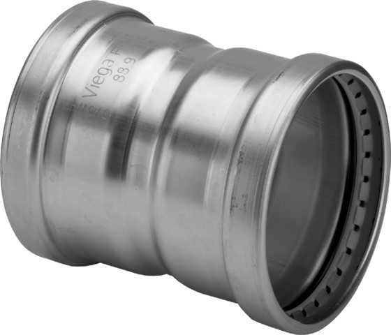 Viega Muffe Sanpress Inox XL 2315XL in 64,0mm Edelstahl
