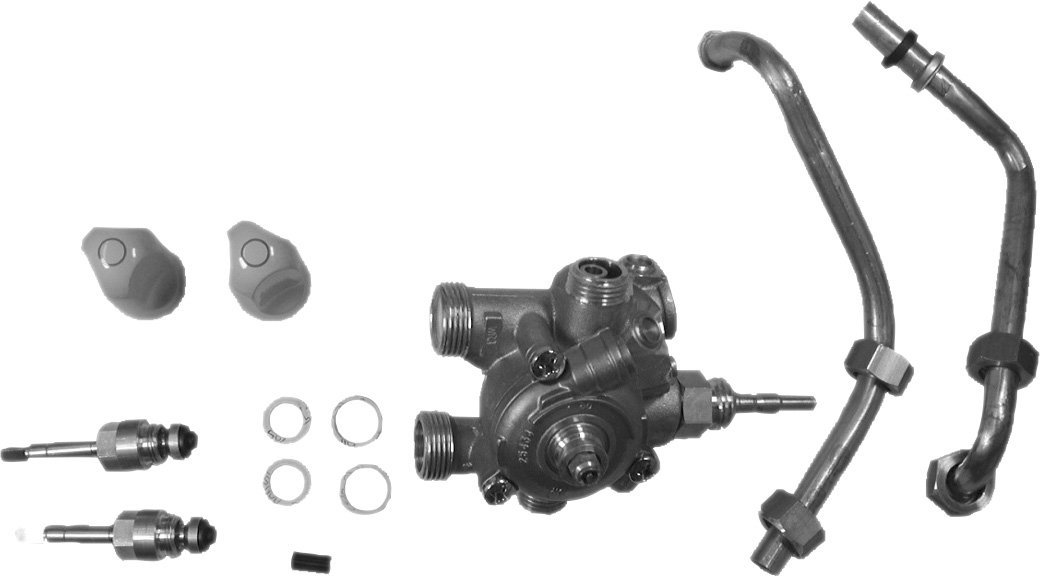 BOSCH Ersatzteil TTNR: 87070063320 Wasserarmatur Messing