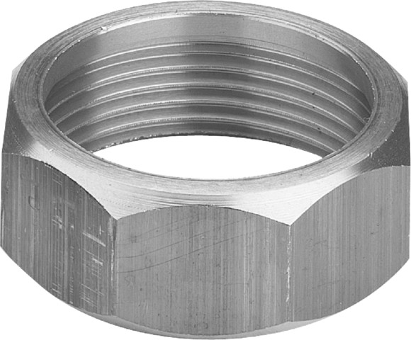 Viega Überwurfmutter 1121-654 in G1 x 26,8mm Messing