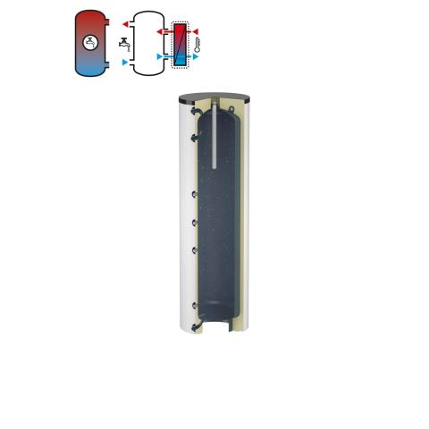 Flamco Ladespeicher Flextherm LS 200 L weiß emailliert