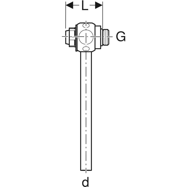 Geberit Probenahmeventil G1/4