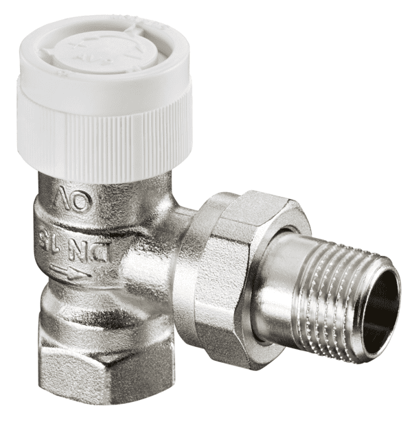 OVENTROP-Thermostatventil "AV 9" DN25, R1", PN10, Eck