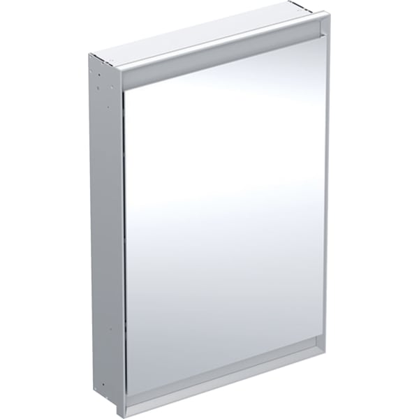 Geberit ONE Spiegelschrank mit ComfortLight 1 Tür re, UP-Mont., 60x90x15cm, alu.