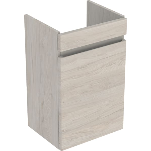 Geberit Renova Plan US für HWB, 1 Tür 38,4x60,5x30,8cm, Nussbaum hickory hell