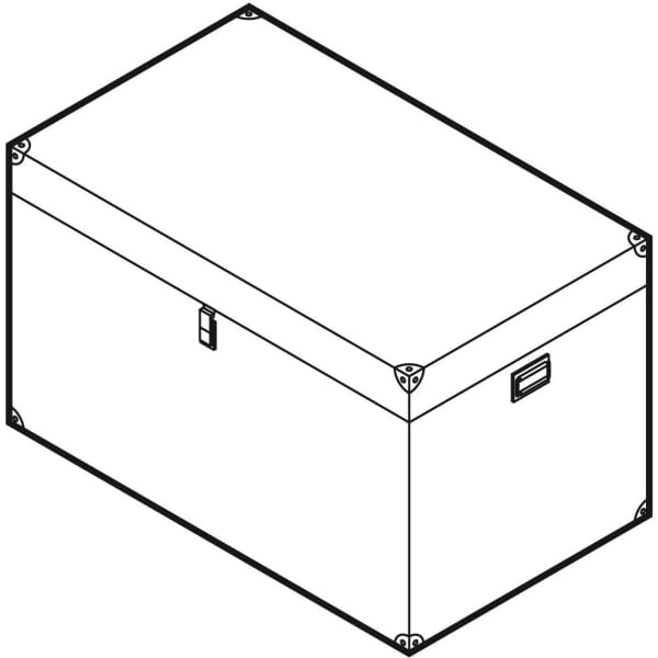 Geberit Transportkiste Media leer d40-160