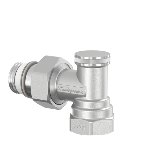 Flamco Rücklaufverschr. Eck Typ N G3/8a x Rp3/8 MS vern. selbstd.