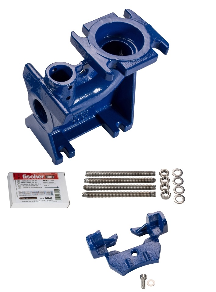 KSB Aufstellset stationär Bügel / Stange DN 65, DN 3_DIN ISO ASME, gerade, FKM 60