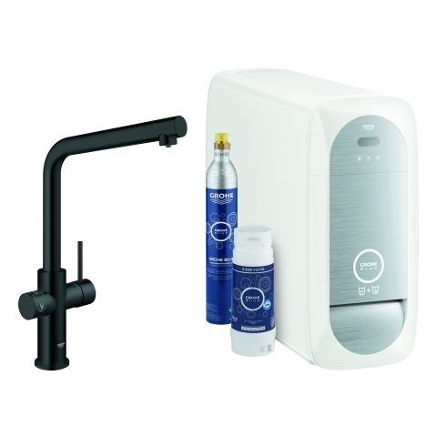 GROHE Starterkit GROHE Blue Home 31454_1 Bluetooth/WIFI L-Auslauf velvet black