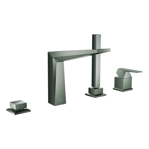 GROHE 4-Loch-EH-Wannenkombination Allure Brilliant 29405 hard graphite geb.