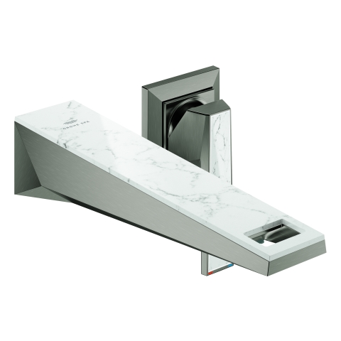 GROHE 2L-WT-Wandbat. All. Bril. PC 29519 FMS Griff WA-Caesarstone hard graph. gb.