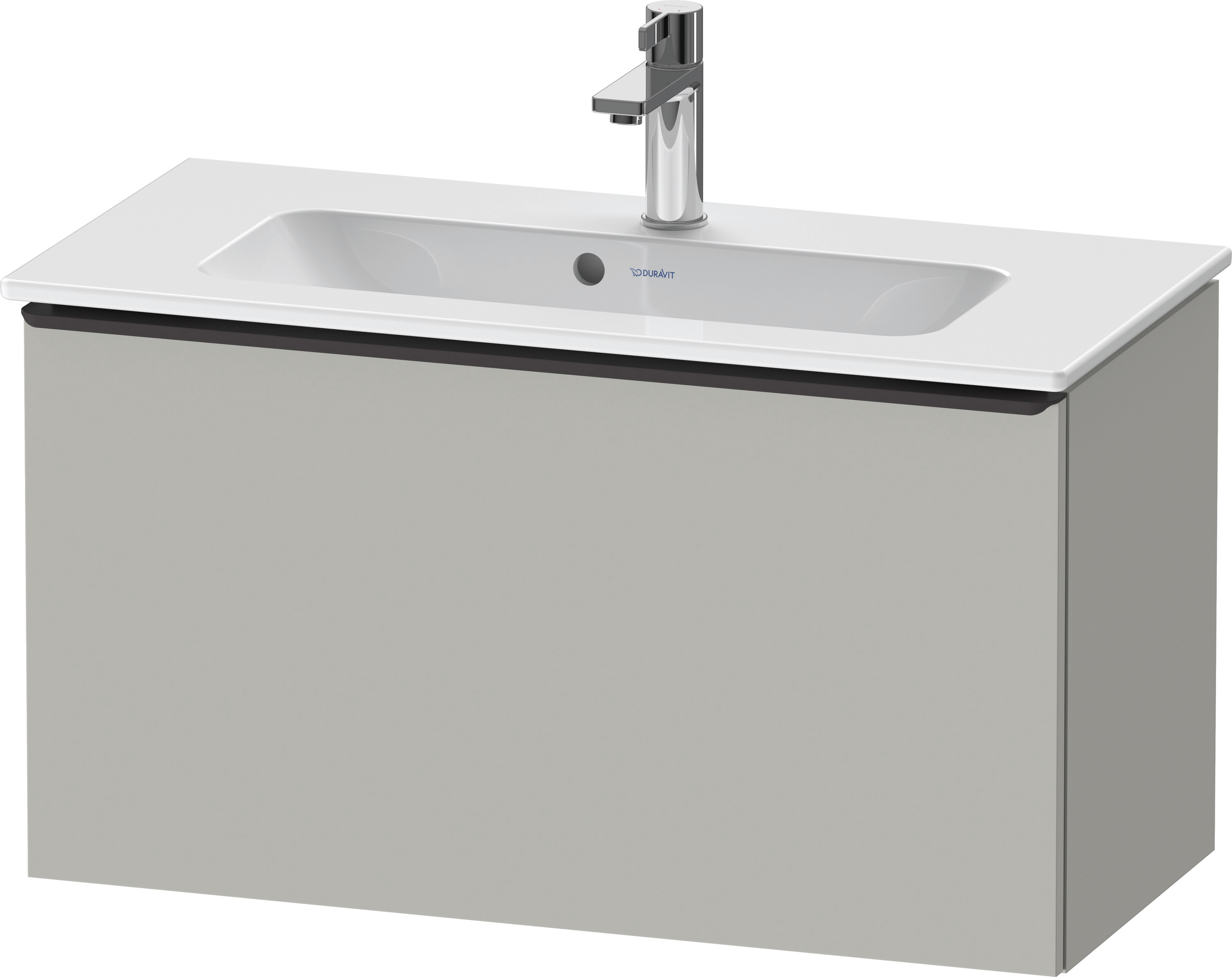 Duravit D-Neo WTU,Wdh,Ausz:1,Gr:Diamant Schw. 810x372x440mm,Betongrau Matt,Dekor