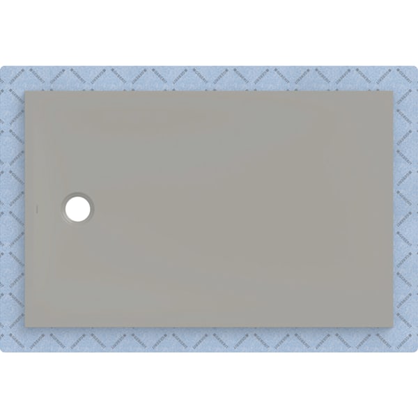 Geberit CleanFloor30 Duschfläche 140 x 90 cm integriert, mit Dichtvlies, grau matt