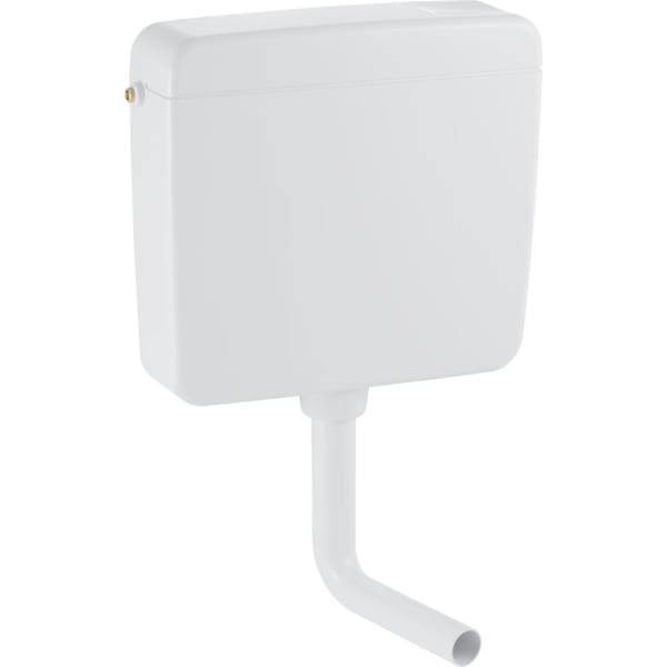 Geberit AP127 AP-Spülkasten, Spül-Stopp-Sp tiefh. WA li/mi/re, bahamabeige