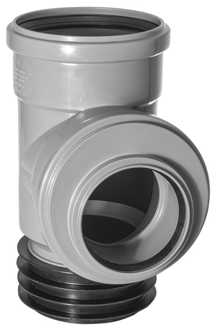 airfit PP-Steck-Abzweig DN 110/75 Z-42.1-394