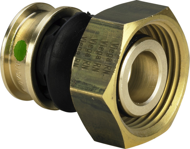 Viega Verschraubung mit SC Raxofix 5329 in 16mm Siliziumbronze