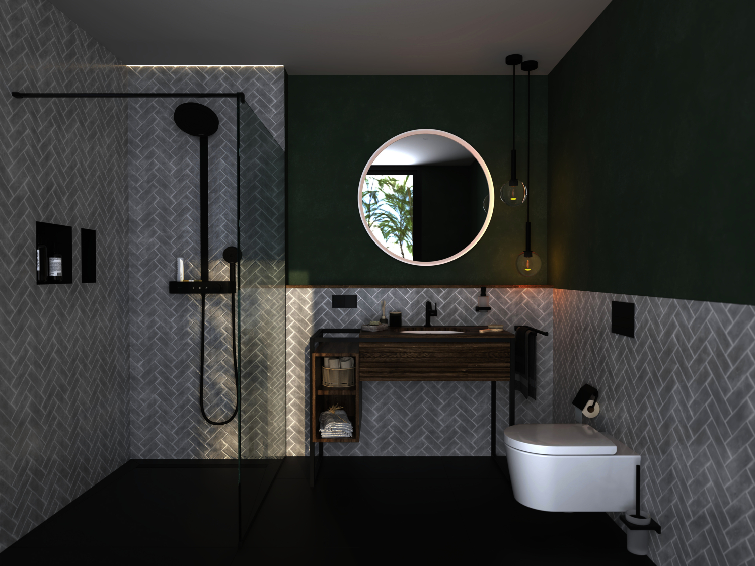 Hansgrohe WTM 110 Tecturis S Fine CoolStart ohne Ablaufgarnitur MSW