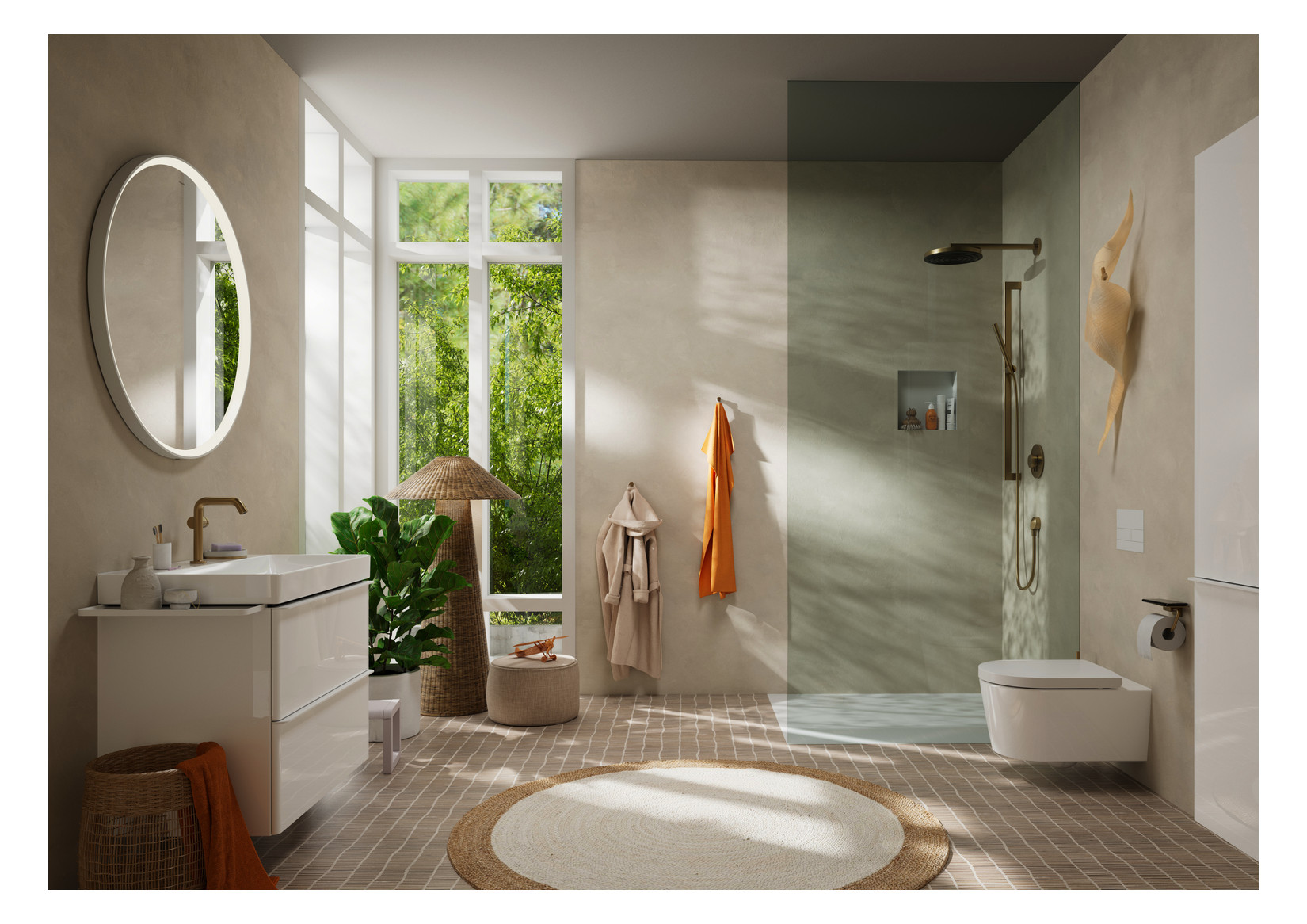 Hansgrohe WTM 150 Tecturis S Fine CoolStart ohne Ablaufgarnitur BBR