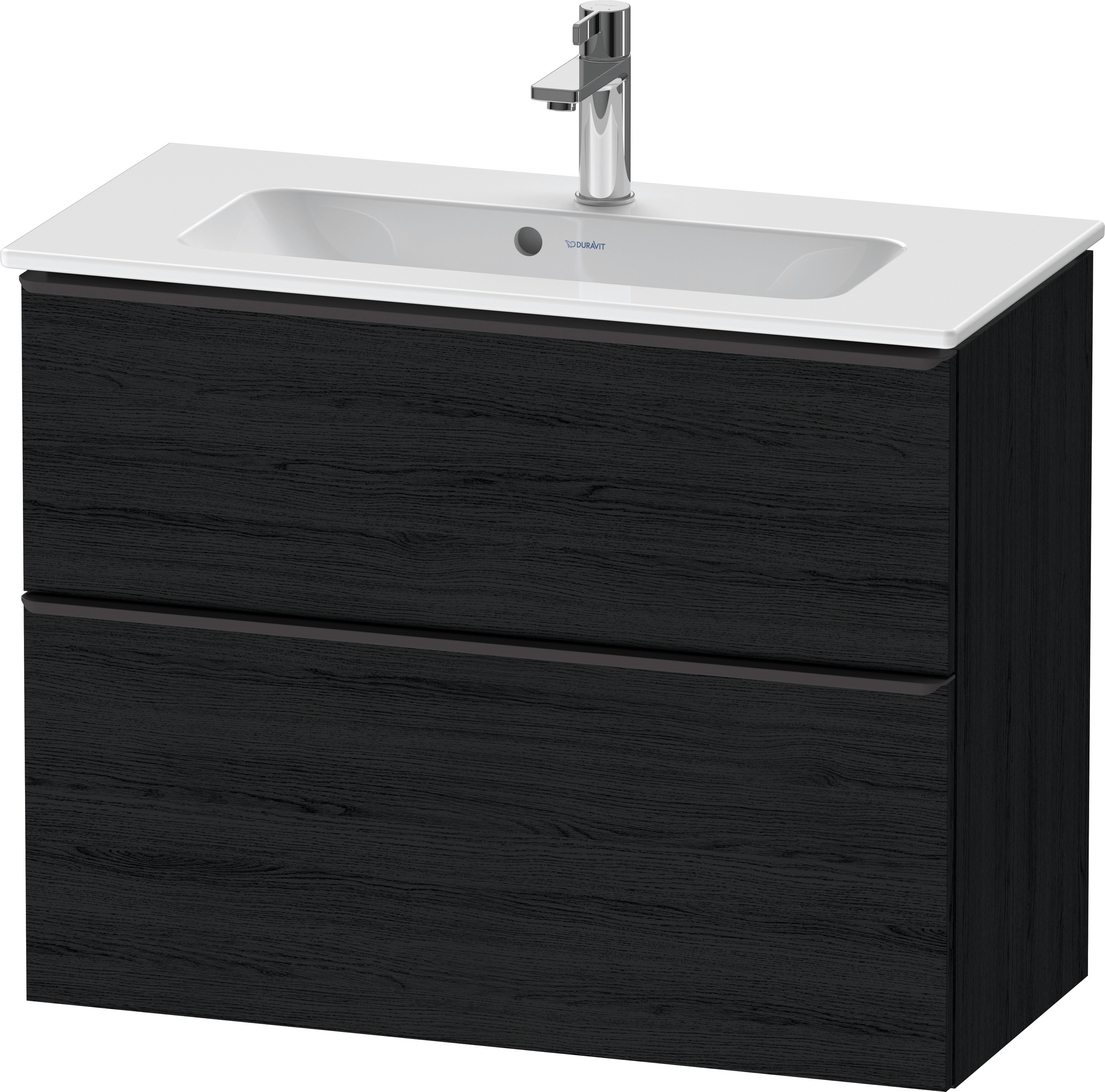 Duravit D-Neo WTU,Ausz:1,Schubk:1,GR:Dia.Schw 810x372x625mm,Wdh,Eiche Schwrz.Matt,Dek