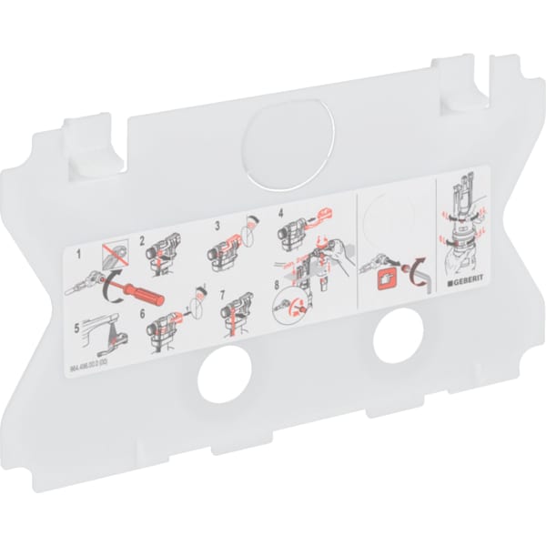 Geberit Schutzpl. für UP-SPK ab 2002 Geberit Schutzpl. für UP-SPK ab 2002
