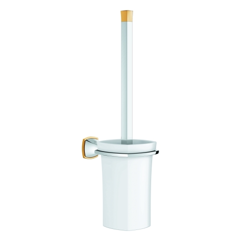 GROHE Toilettenbürstengarnitur Grandera 40946 chrom/gold