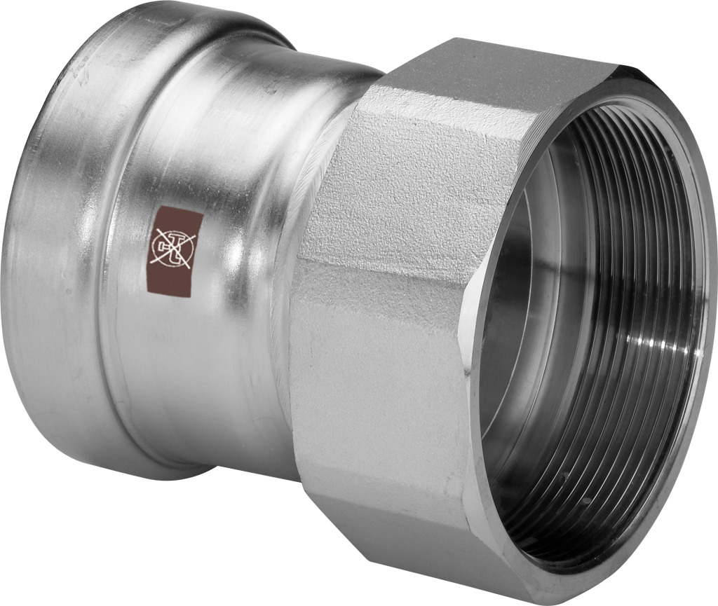 Viega Übergangsstück mit SC Temponox XL 1712XL in 108,0mmxRp4 Stahl nichtrostend Viega Übergangsstück mit SC Temponox XL 1712XL in 108,0mmxRp4 Stahl nichtrostend