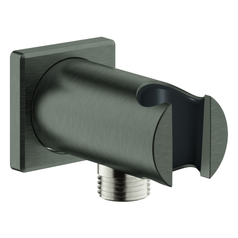 GROHE Wandanschlussbogen Rainshower 26659 eckige Rosette hard graphite geb.