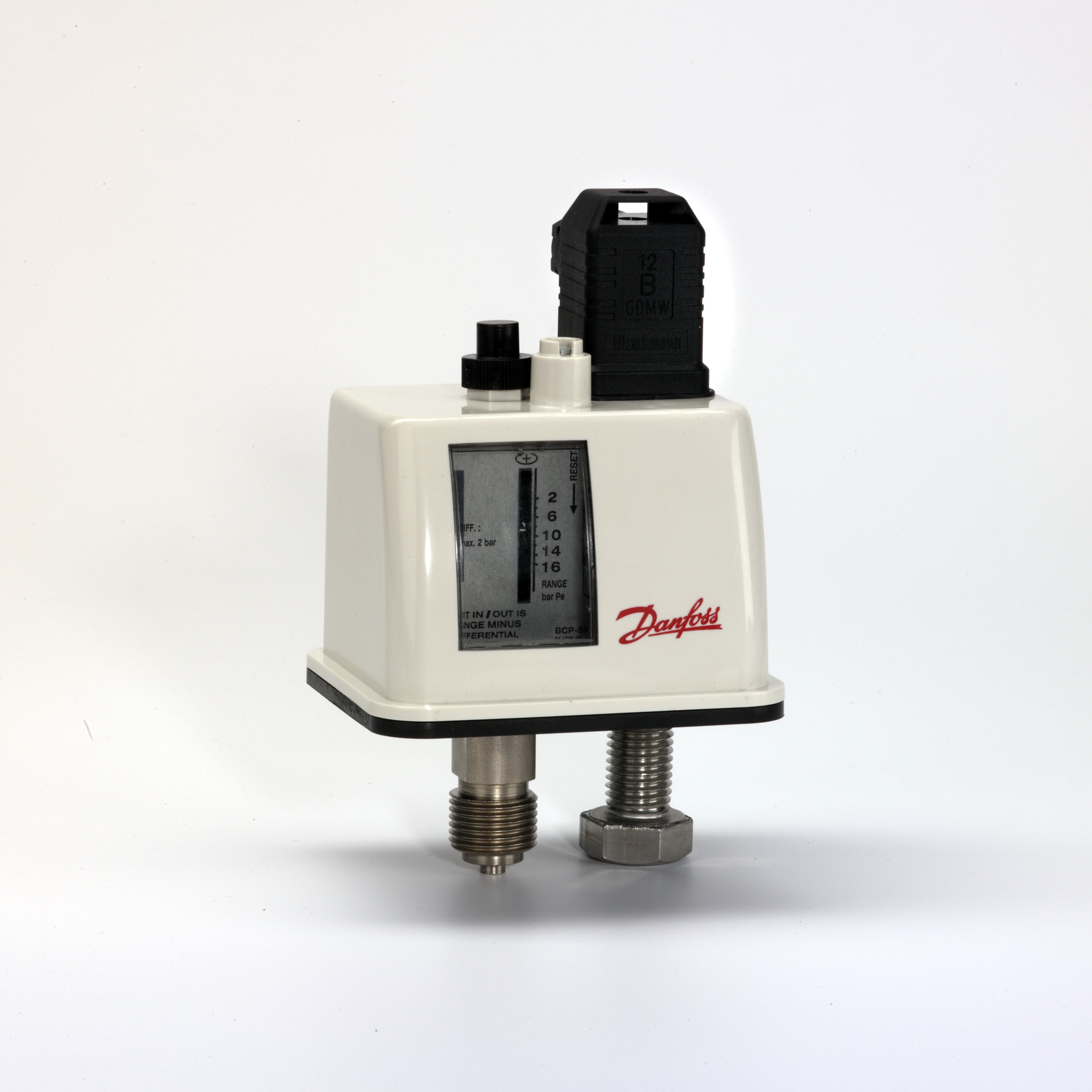 Danfoss Druckschalter BCP 3L Manuell Min., Einstellb, 0-6 bar