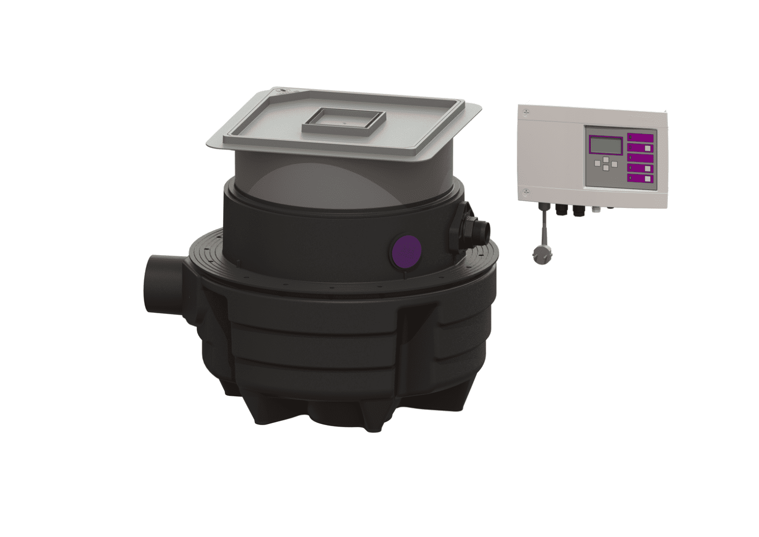 KESSEL-Hebeanlage Aqualift F Compact Duo, SPZ 1000, Bodenpl., befliesbar