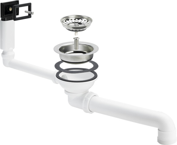 Viega Ablaufventilset 7139.151 in Kunststoff weiss