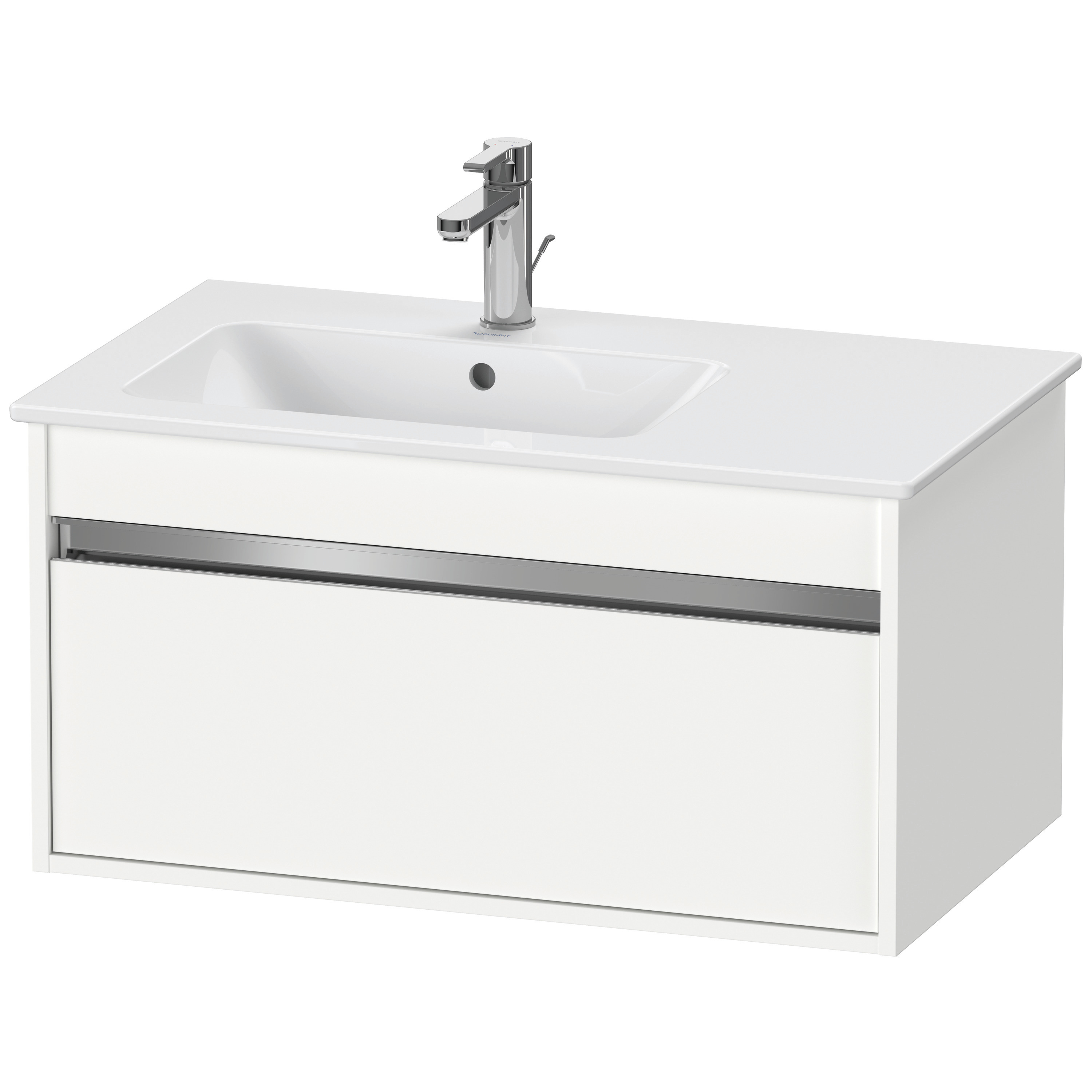 Duravit WTU Ketho f. ME by Starck, 1 Auszug 410x800x475mm, Weiß Matt