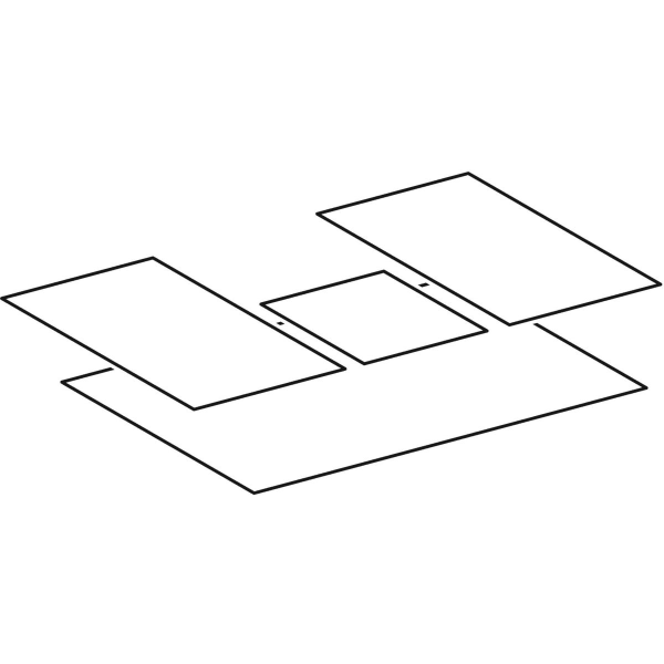 Geberit Antirutschmatte für Xeno2 US ohne Ausschnitt, Breite WT 60 cm