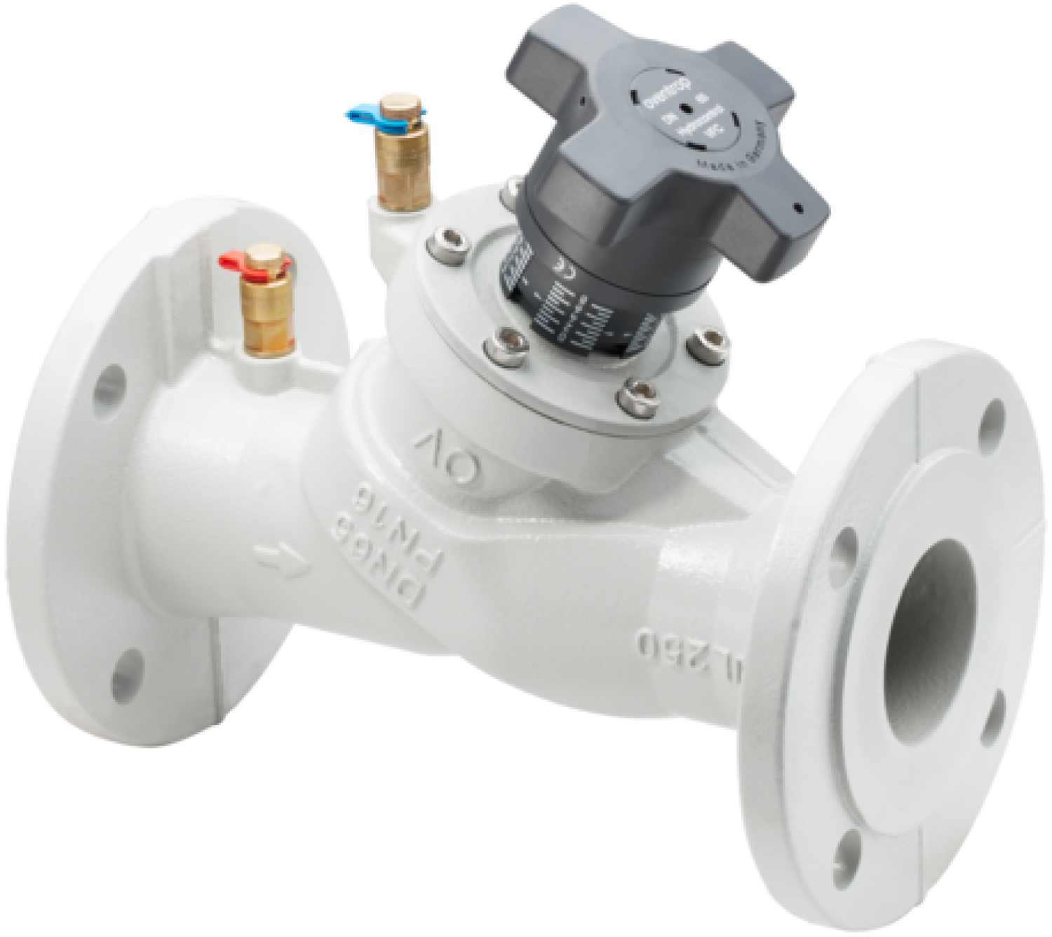 OVENTROP-Strangregulierventil Hydrocontrol VFC DN80, Flansch/DIN