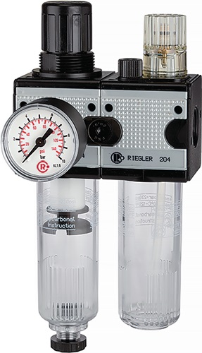 Wartungseinheit MULTIFIX Gew.G 3/8 Zoll HA BG I 2-tlg.1100l/min B.92,8mm Wartungseinheit MULTIFIX Gew.G 3/8 Zoll HA BG I 2-tlg.1100l/min B.92,8mm