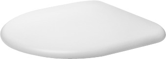 DU WC-Sitz Architec mit SoftClose Scharniere edelstahl, weiß