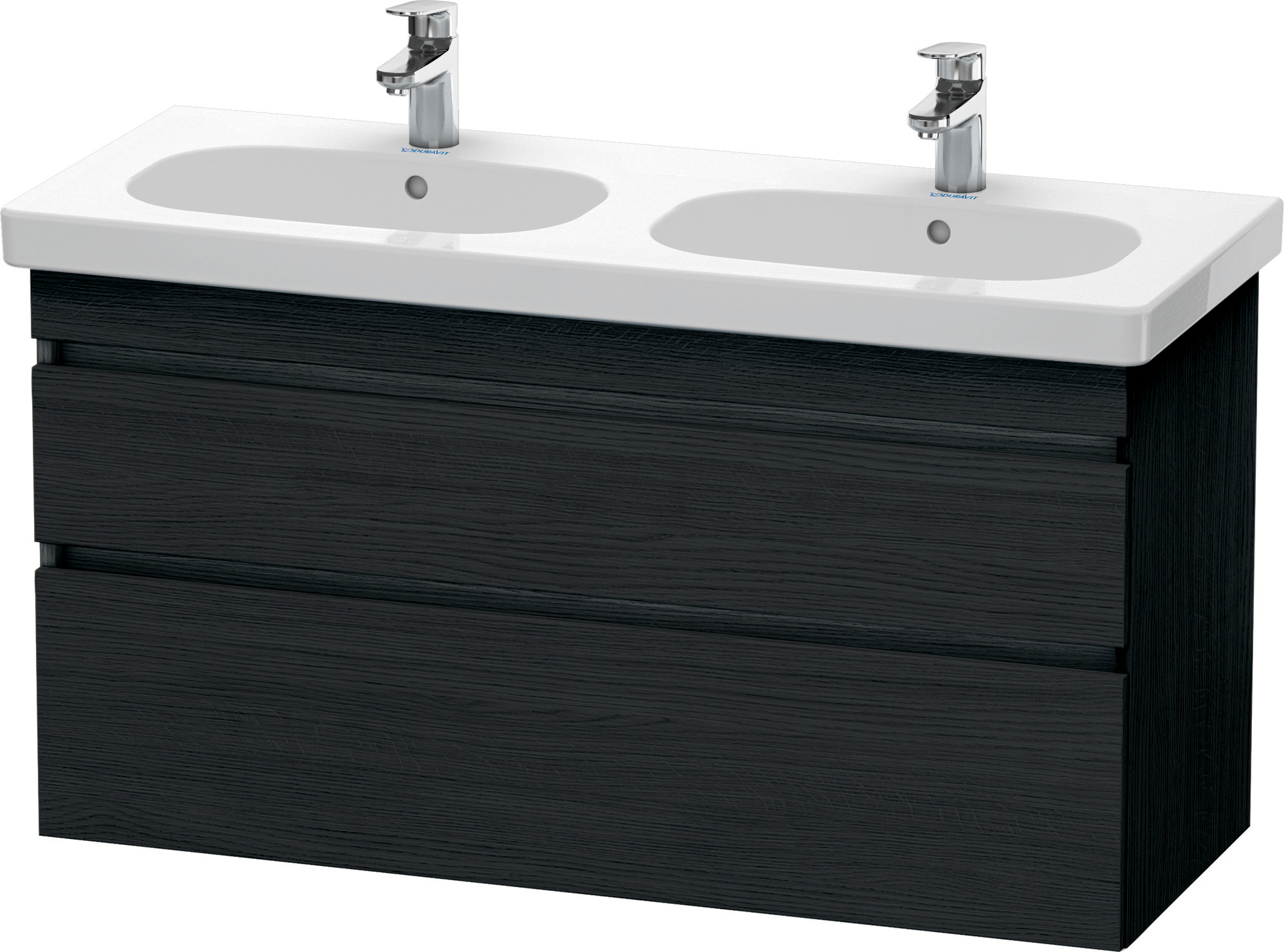 Duravit WTU wandh. DuraStyle 453x1150x610mm 2SchKa,034812, Eiche Schwarz