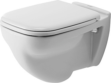 DU Wand-WC D-Code 540 mm Flachspüler, weiß