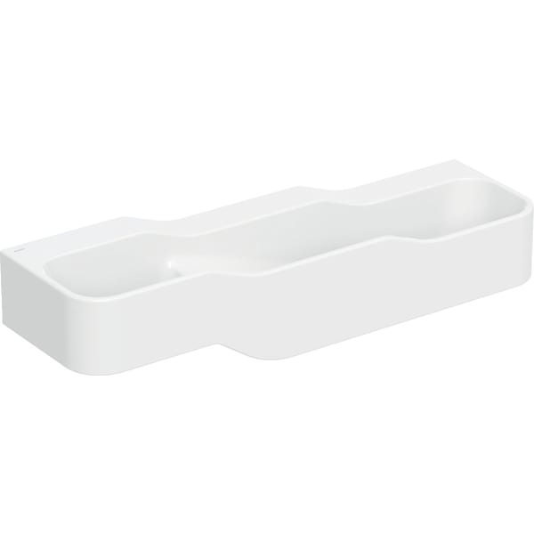 Geberit Bambini Spiel/Waschlandschaft B:140cm 3 Waschpl., tieferes B re, o. Hl., weiß