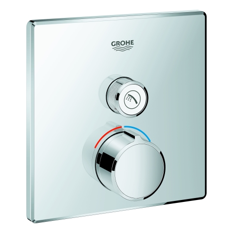 GROHE Unterputzmischer SmartControl 29147 eckig FMS 1 Absperrventil chrom