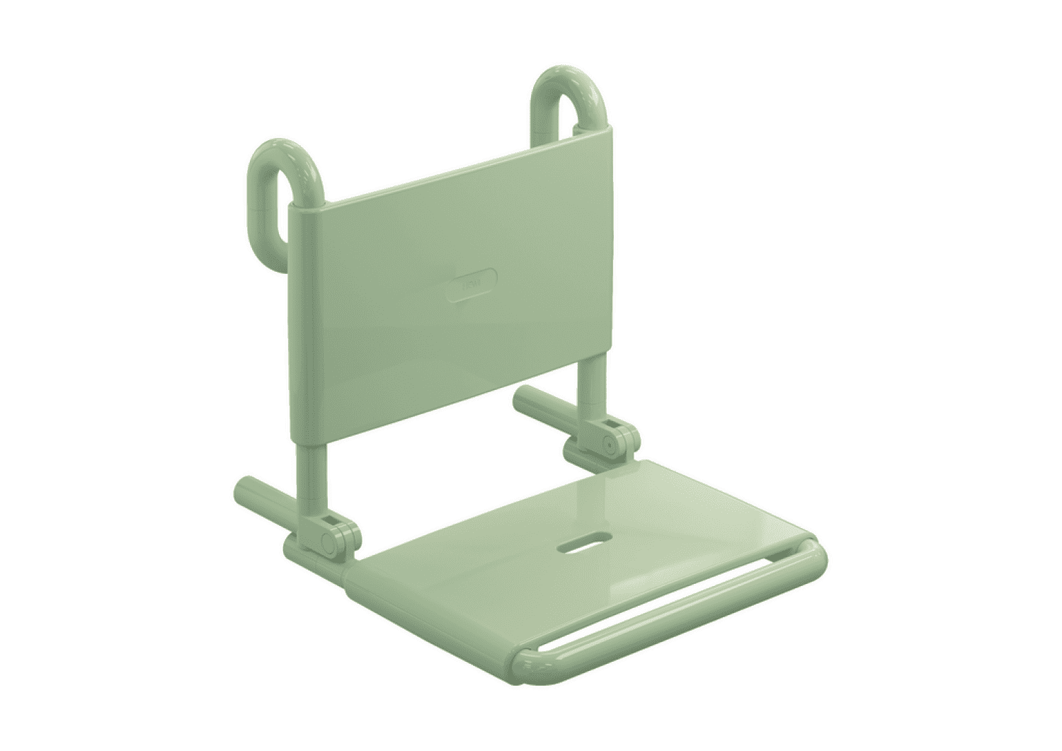 HEWI Einhängesitz, klappbar B=450mm,T=504mm,H=473mm reinweiß