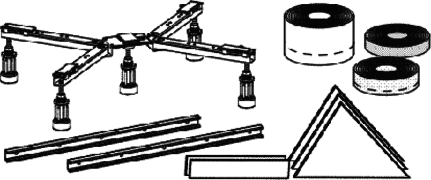Duschwannen-Set BW-5 Maxi 3S+ Acryl
