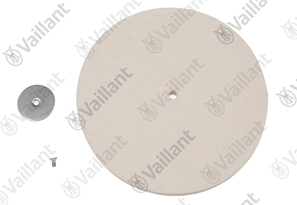 Vaillant Isolierplatte, 10 mm + Mutter/Scheibe Vaillant-Nr. 210779