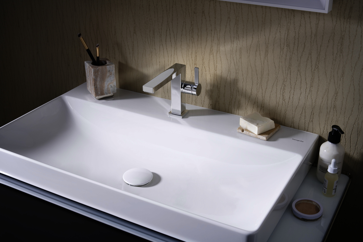 Hansgrohe WTM 110 Tecturis E Fine CoolStart ohne Ablaufgarnitur chrom