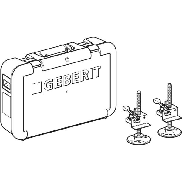 Geberit GIS Montagehilfen, in Koffer