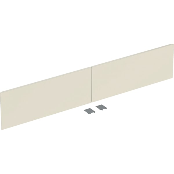 Geberit Set Schubl.-Frt für ONE US, 2 Schubl. für WT B:135cm, sand-grau
