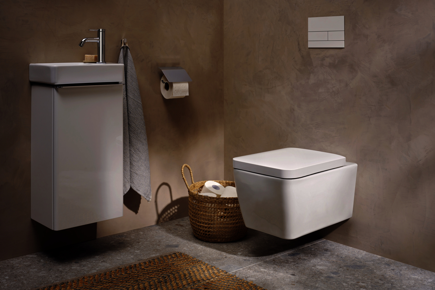 Hansgrohe WTM 80 Tecturis S CoolStart ohne Ablaufgarnitur chrom