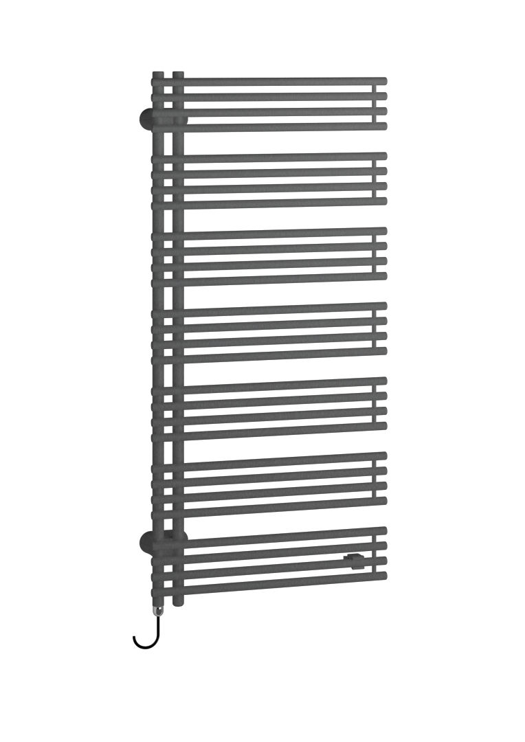 Kermi Diveo -E BH940x46x450mm P=400W,graphit metal., WRS swz, links